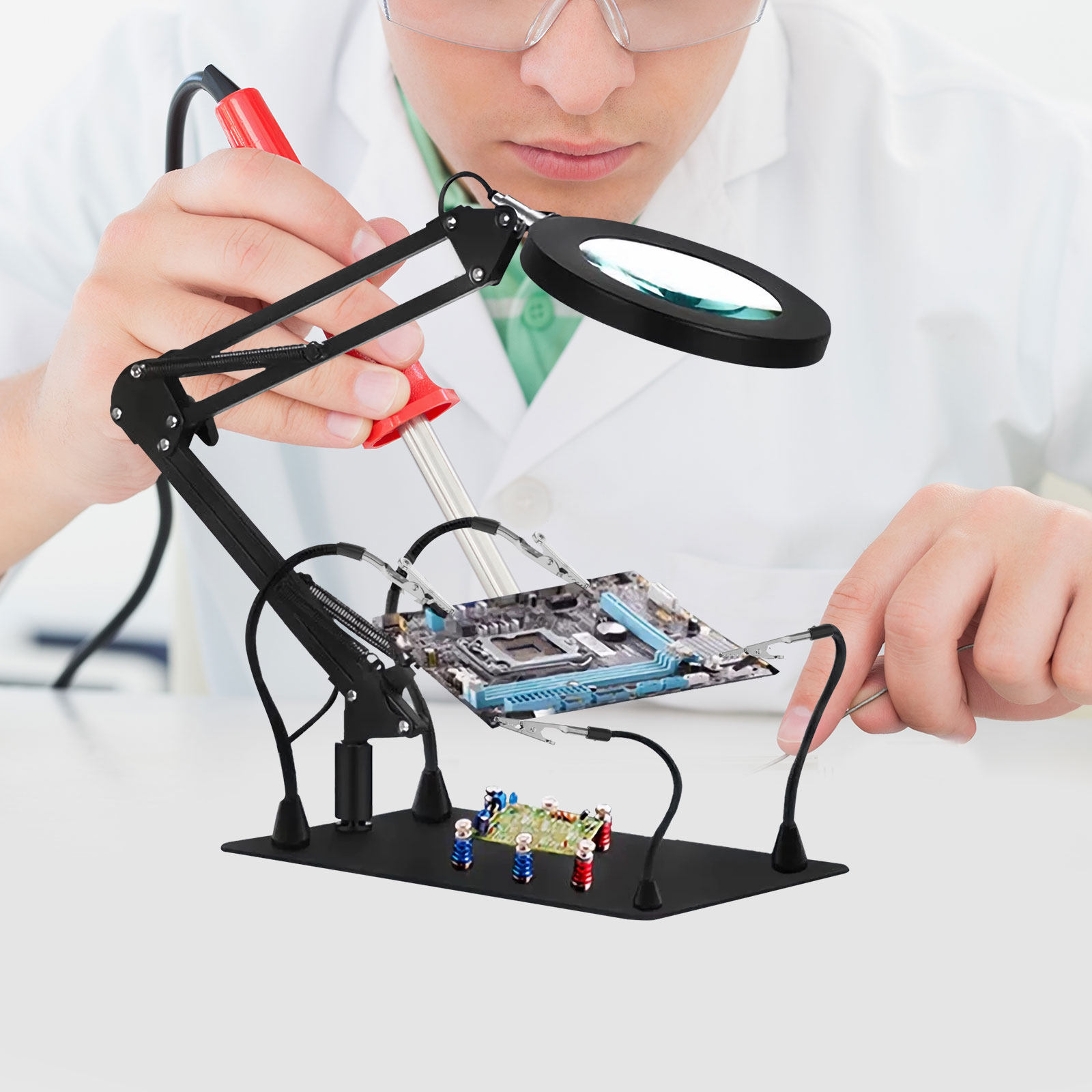 3 stuks soldeerwerkbankklemmen - Electronics Repair Tools recensie en prijs